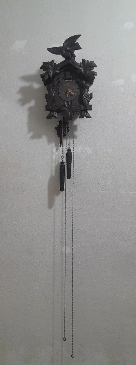 Antigo relogio Cuco de parede - Foto 4