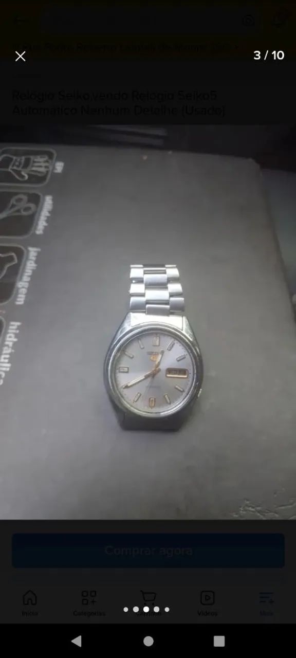 Relógio de pulso Seiko5 automático  - Foto 3