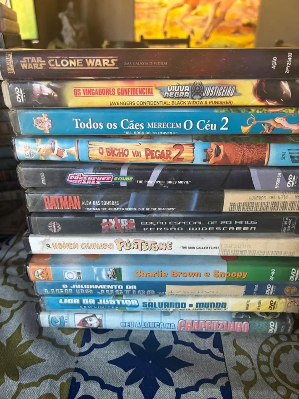 Dvds desenho, infantil, diversos, preço unitário 