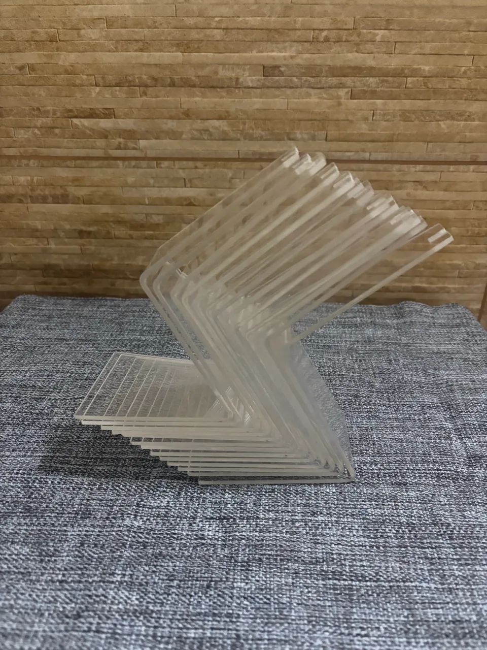 Expositor Z de vitrine para sapatos  kit com 13 unidades  - Foto 4