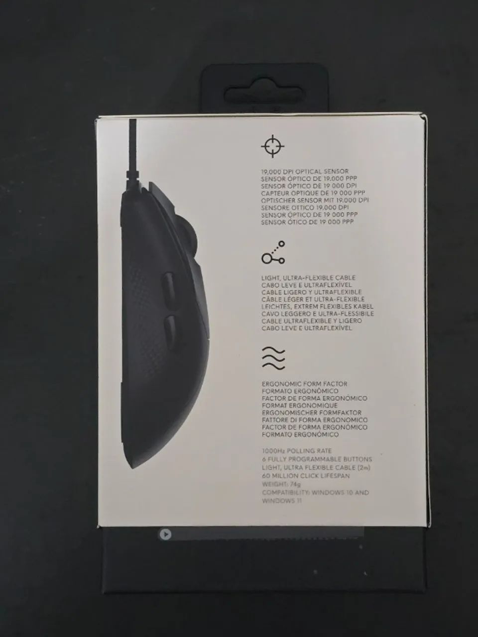 Mouse Gamer Com Fio Alienware - AW320M Lacrado - Foto 3