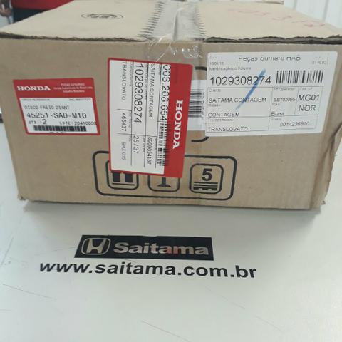 Disco freio fit 2004 a 2008