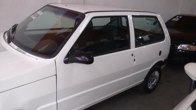 Fiat Uno 10 Branco 2 pts. GNV - Foto 2