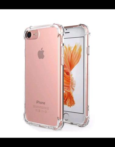 Capinha de iPhone 7 e 8 com pelicula de vidro - Foto 6