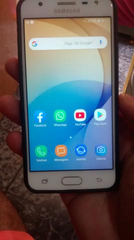 Vendo j5 prime 32 gigas biometria boa com nota fiscal - Foto 2