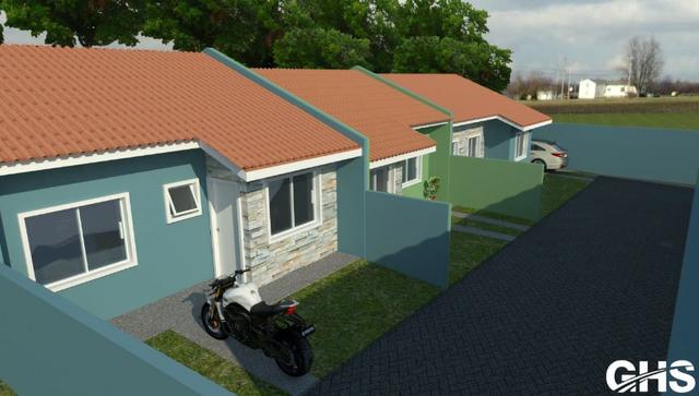 Casas novas 3 dormitorios bairro jd ceu azul campo largo, entrada facilitada - Foto 3