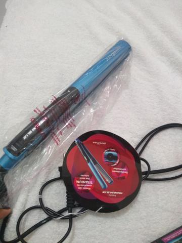 Prancha Blue Titanium