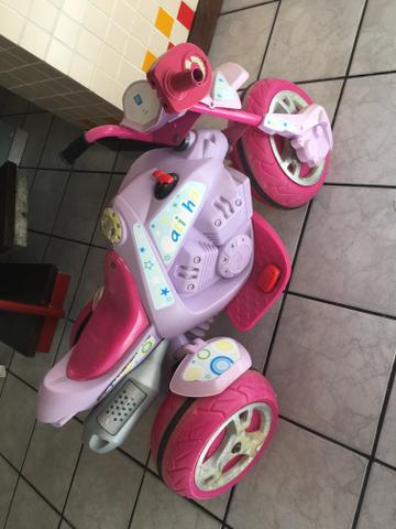 Vendo moto elétrica rosa - Foto 2