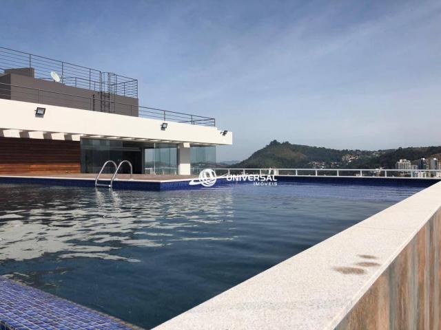 Studio com 1 dormitório para alugar, 43 m² por R$ 1.150,00/mês - Estrela Sul - Juiz de For - Foto 13