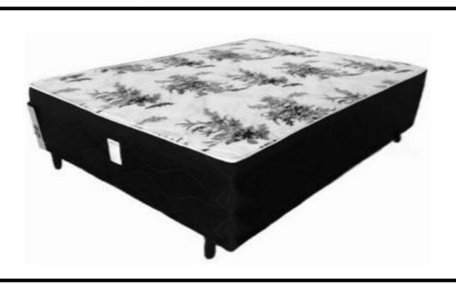 Cama colchao box solteirão