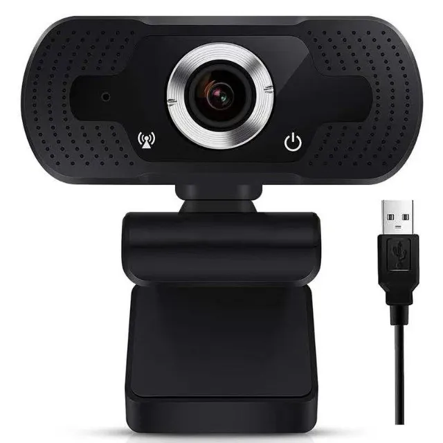 Webcam Full Hd 1080p Com Microfone Usb