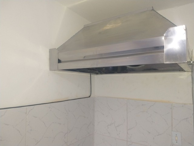Coifa inox  ,exaustor ,pia mesa de inox tudo pra restaurante  - Foto 3