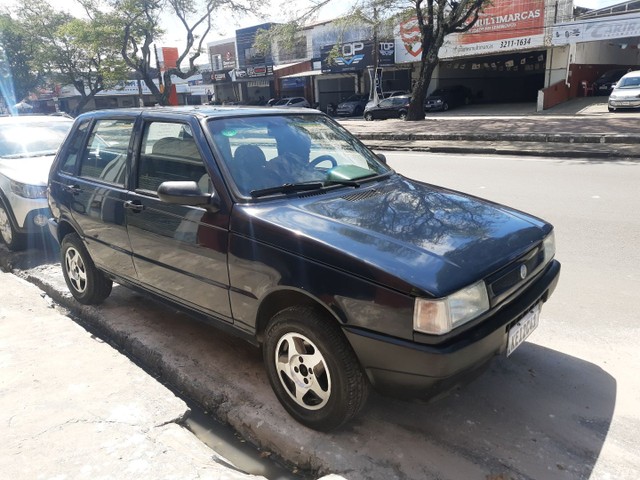 FIAT UNO 2002 BÁSICO VENDO TROCO E FINANCIA