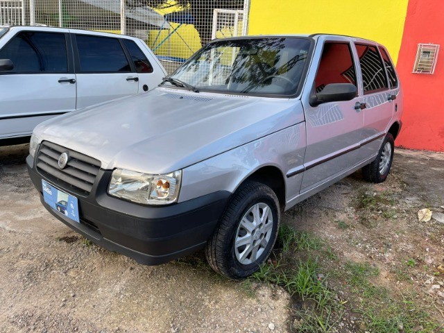 FIAT UNO MILLE FIRE, 4 PORTAS, MOTOR 1.0, ANO 2007,
