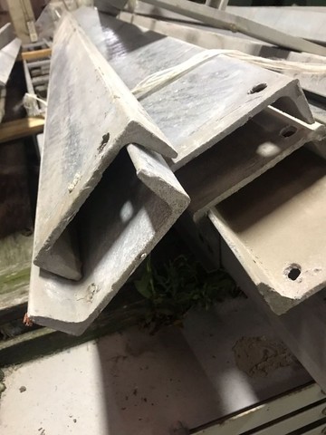 Viga perfil cantoneira   lote 3.000 quilos  - Foto 3