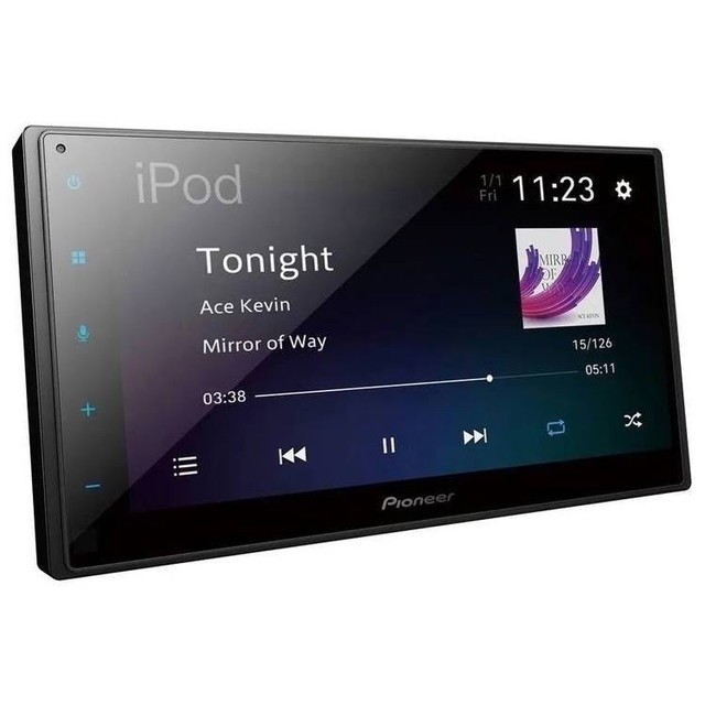 Central Multimidia DMH-A4480BT Apple carplay Android auto Pioneer novo 1 ano de Garantia
