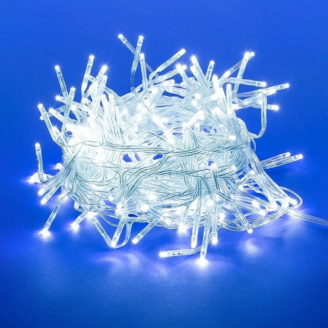 Pisca Pisca Luz Branco Frio 9 Metros 100 Leds Fio Transparente - Foto 3