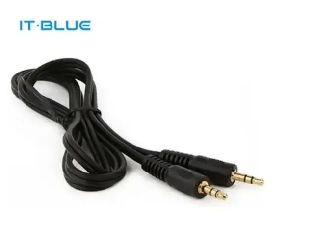 Cabo It-blue Auxiliar P2 X P2 Estéreo Som Mp3 Mp4 1,5 Metros 1