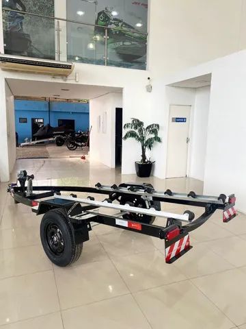 CARRETA RODOVIÁRIA P JET SKI EM ALUMÍNIO 2024, Pronta Entrega, Parcelamos 21x - Foto 4