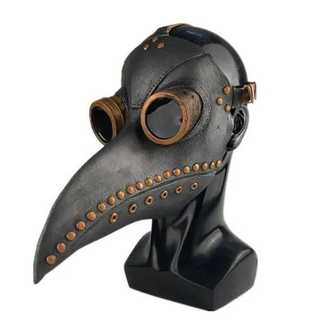 Fantasia Masculina Adulto Steampunk Cosplay Black Halloween Carnaval