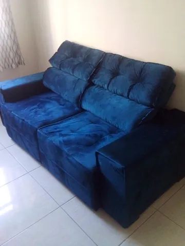 SOFA RETRATIL RECLINÁVEL   2,00 MTS