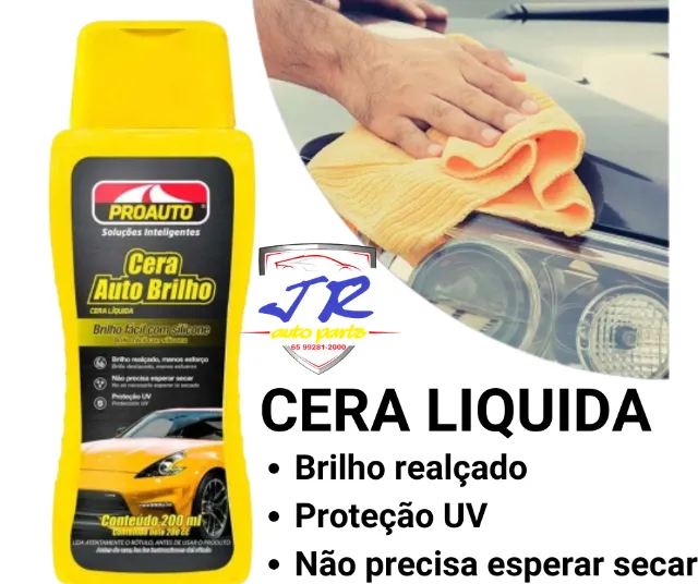 Cera Liquida Auto Brilho