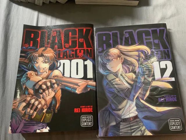 black lagoon em inglês do 1 ao 12(faltando vol 2) - Foto 2