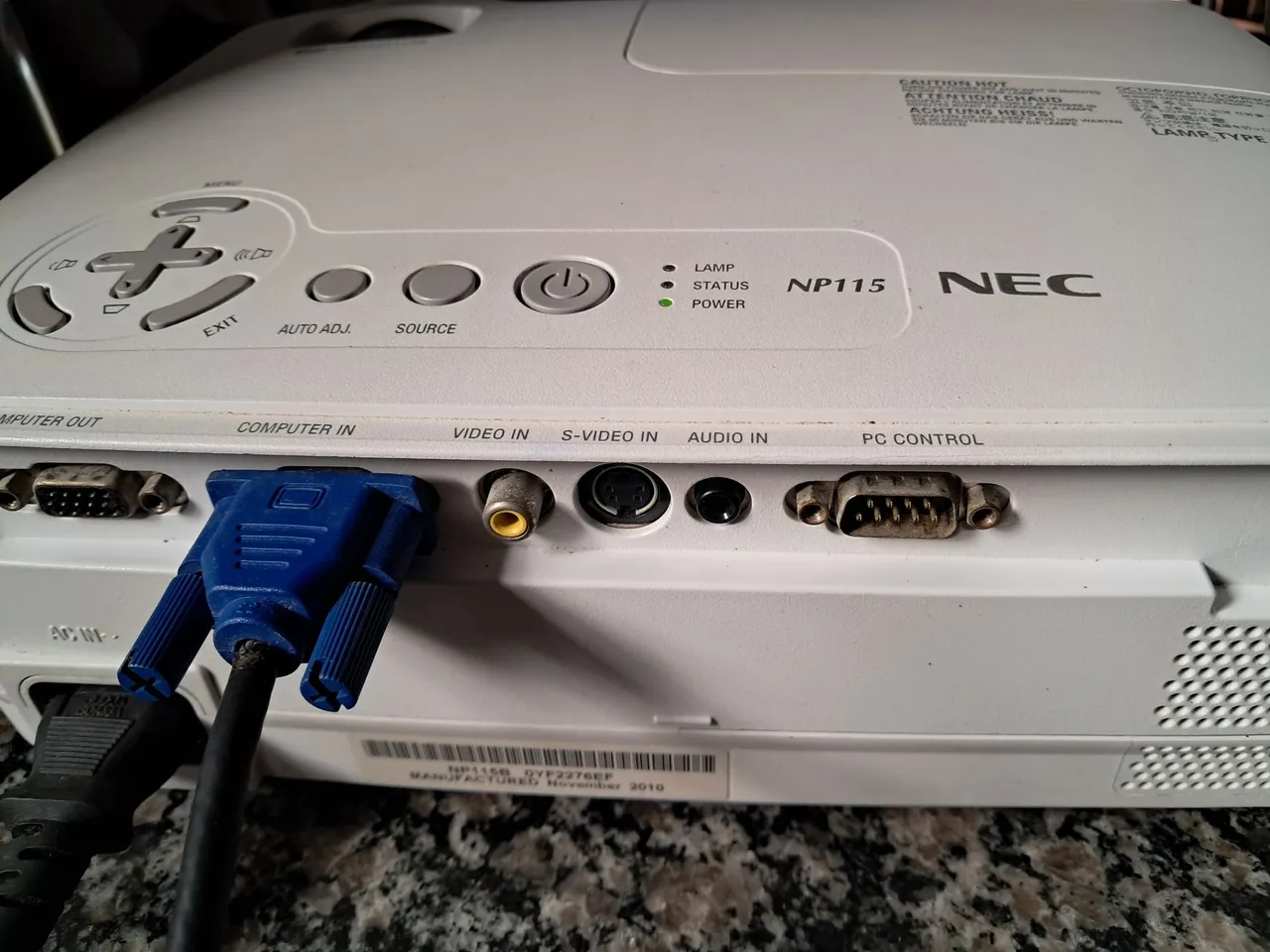 Projetor NEC NEP 115B