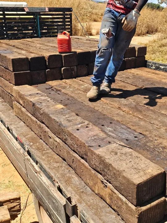 Dormentes de Trem - 17cmx24cmx2,80m - Foto 5