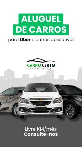 Locação de Carro para Aplicativos 