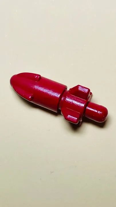JLU - mini foguete acessório do Rocket Red - 2 cm p/ boneco da coleção da Liguinha - Foto 2