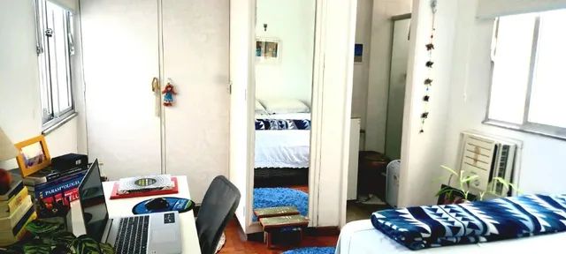 Excelente Quarto e Sala em Botafogo Sala, Cozinha com Área de Serviço e Banheiro Suite - Foto 3