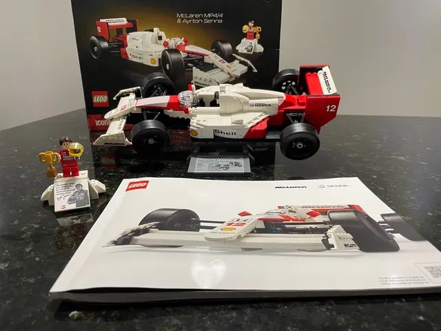 Lego Ayrton Senna, novo na embalagem lacrado  - Foto 4