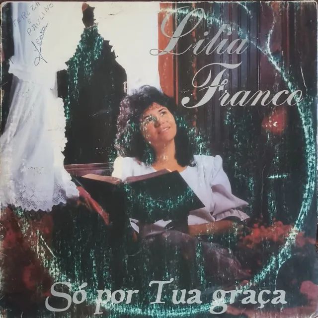 Lp Disco de Vinil Gospel Evangélico Lília Franco - Só Por Tua Graça