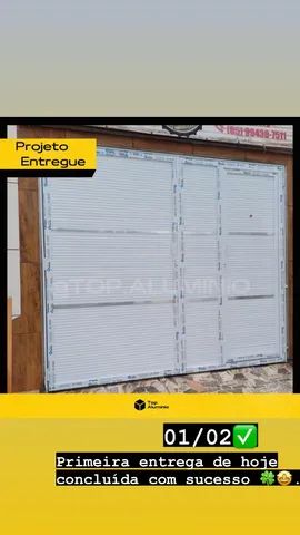 Portão de alumínio. - Foto 3