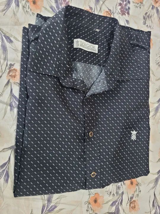 Camisa Social Masculina Manga Longa Preta - Estilo Elegante - Foto 3