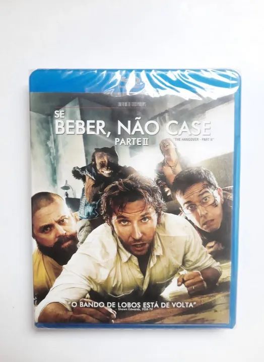 Blu-ray Coleção SE Beber, Não Case - Foto 2