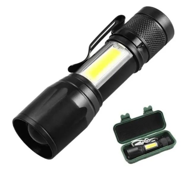 Mini Lanterna Led Recarregável 3 Modos - Foto 2