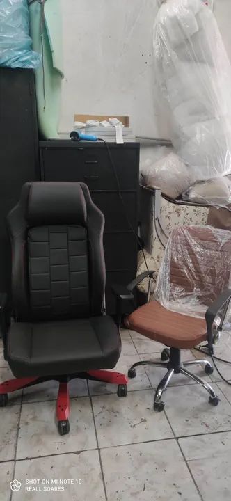 Reforma de cadeiras gamer e executiva - Foto 4