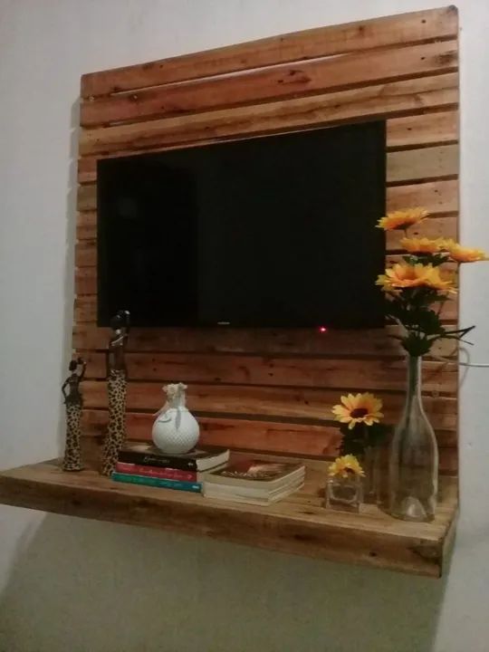 Teles Palete. Fabricamos móveis rústicos de Pallet, Pallets e pinus. - Foto 5