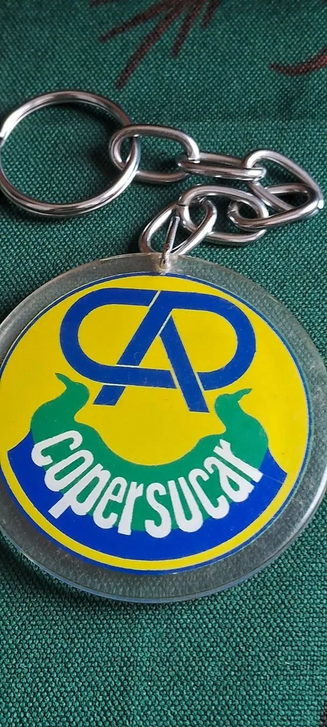 Copersucar Antigo e Raro Chaveiro da Marca 