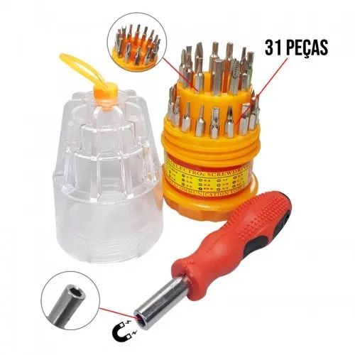Kit Chaves de Precisão com 31 Peças  - Foto 4