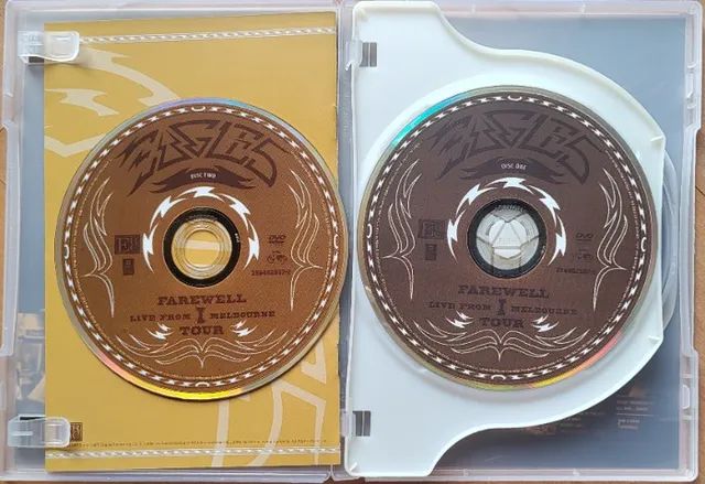 Eagles Farewell Live From Melbourne Tour 2 Dvd's + Luva usado - Foto 4