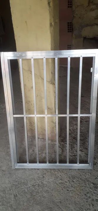 Portão de alumínio 