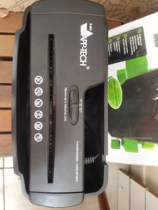 Fragmentadora de Papel App-Tech 6 Folhas - Foto 2