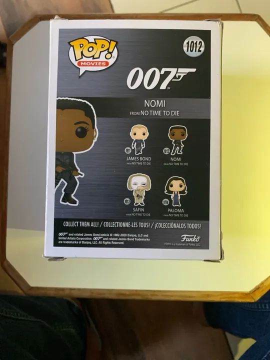 Funk Pop 007 #1012 NOMI do filme No time to die, original e novo - Foto 3