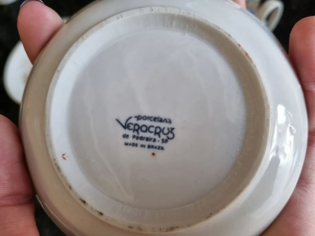 Jogo de xícaras Porcelana Vera Cruz - Foto 4