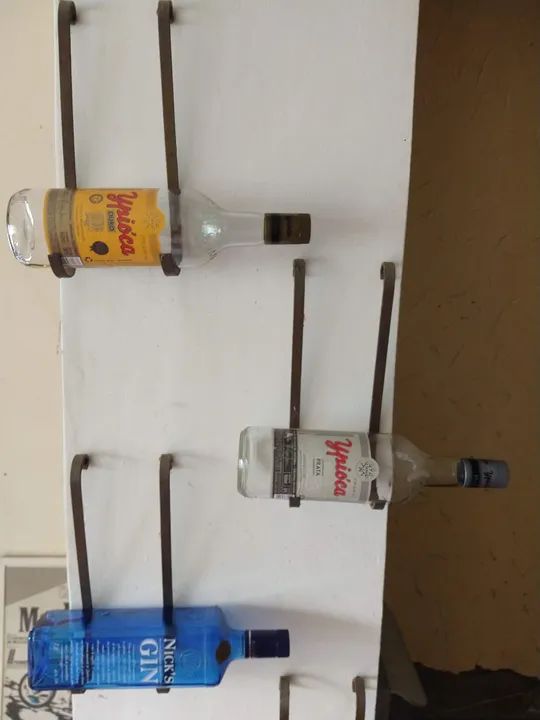 Porta Garrafas para Parede<br>