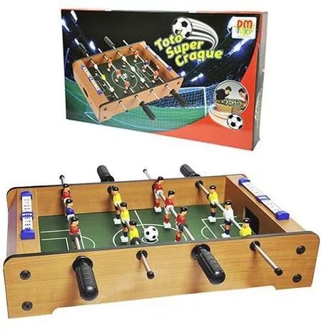 Jogo Futebol Toto Pebolim Super Craque 51x31x10cm - Foto 2