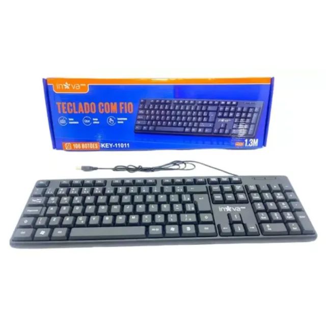 Teclado Computador Inova Com Fio